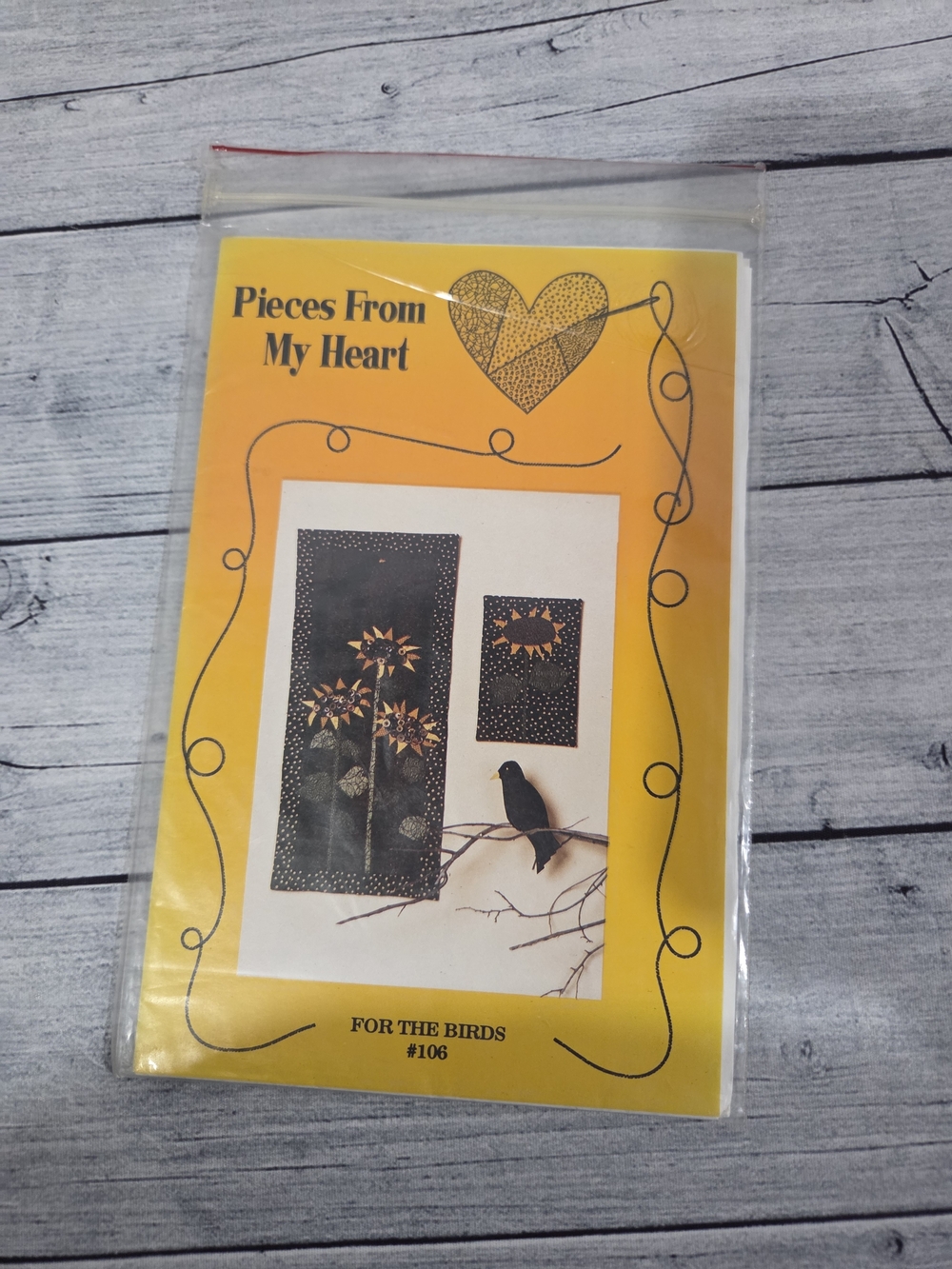 Pieces From My Heart Quilting Pattern For The  Birds